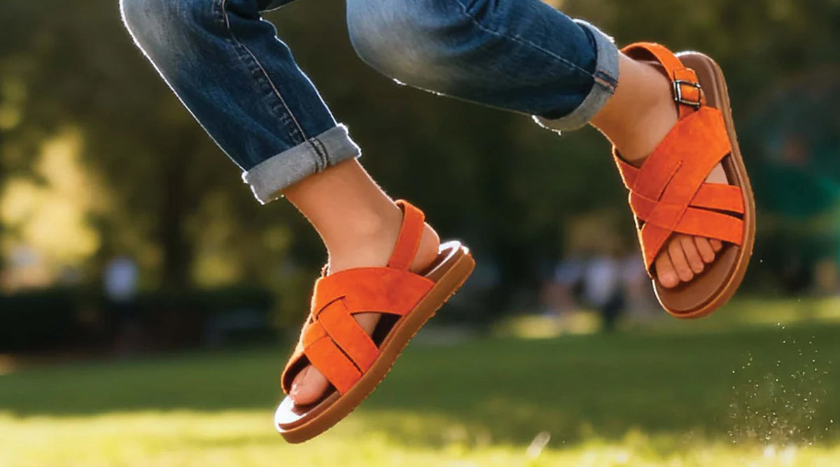 Double-Strap Kids' Sandals with Non-Marking Soles to Shop Online