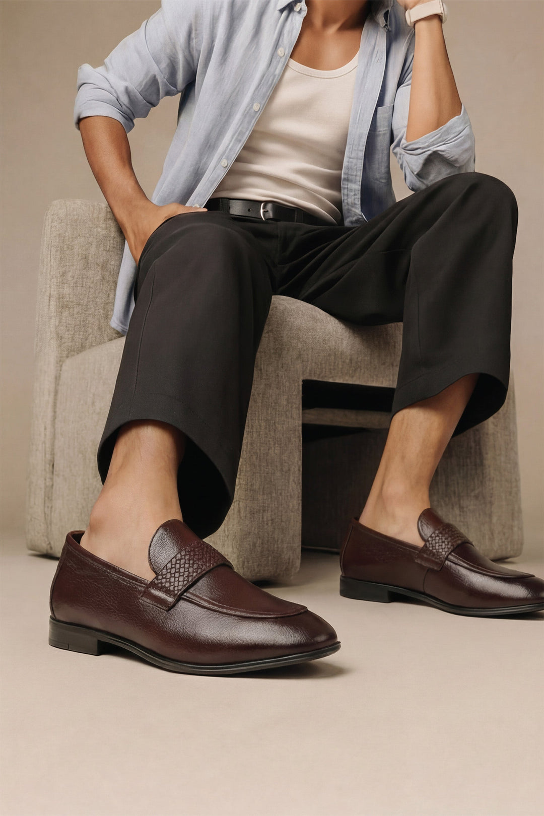 LOGO BELLMOREUX LOAFER