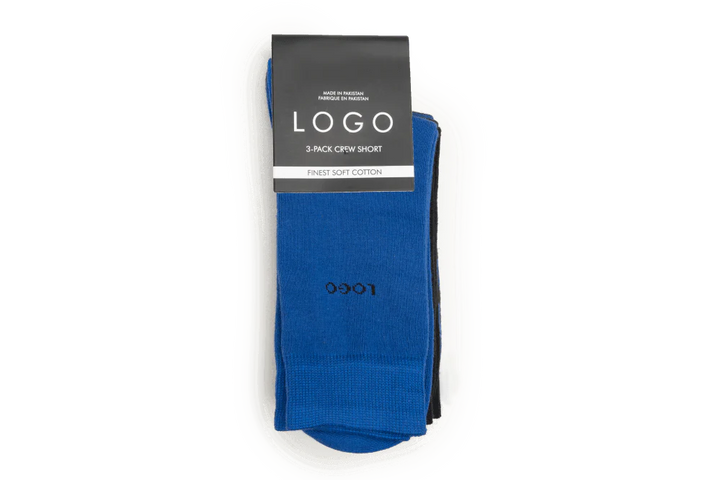 CREW SHORT SOCKS (PACK OF 3)