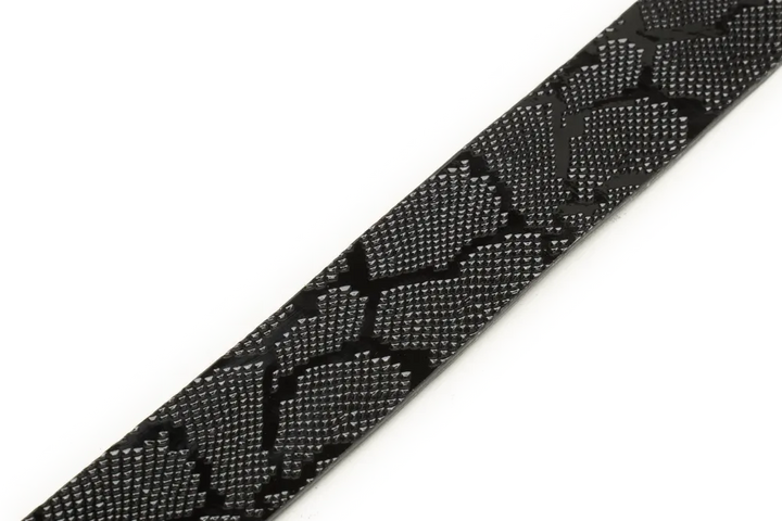 LEATHER BELT A1336 BKA - LOGO