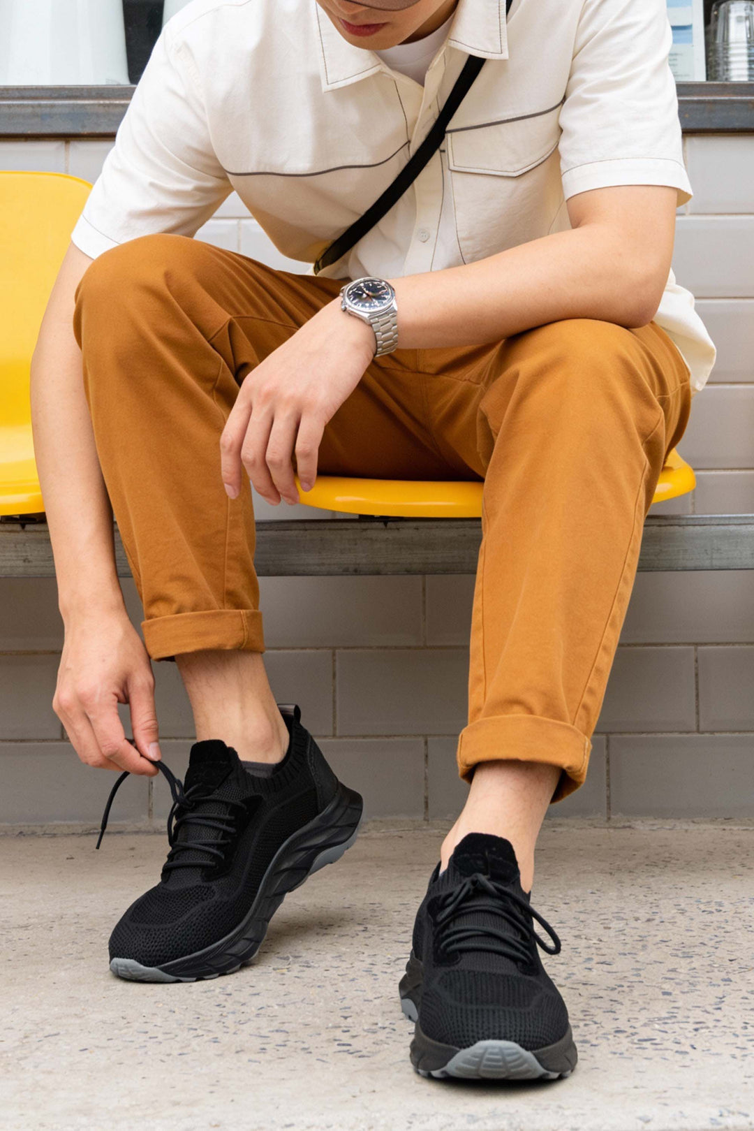 LOGO ROCHEFORT SNEAKER