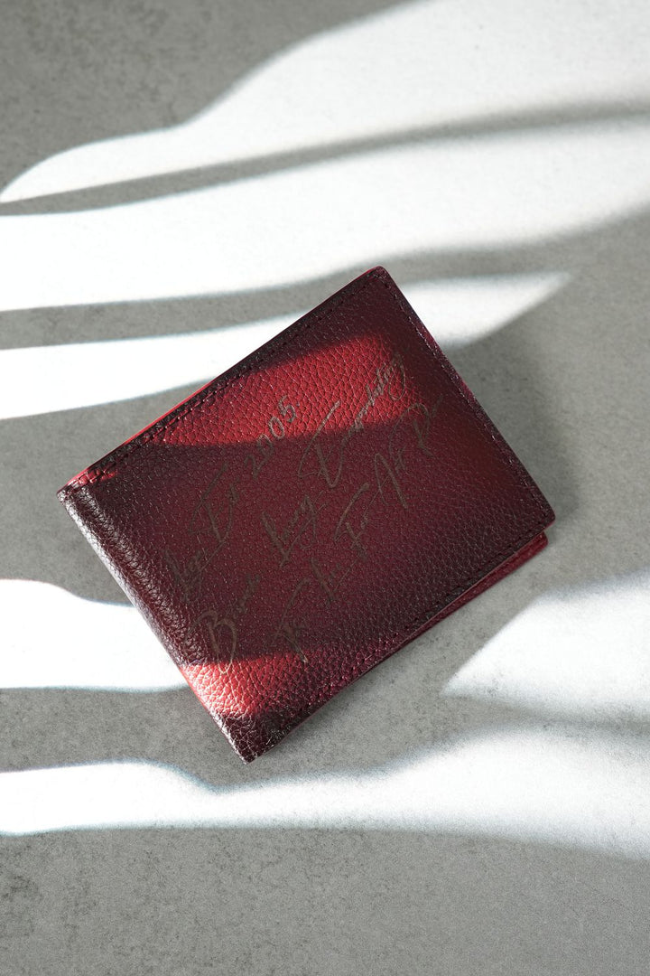 LOGO NOTE WALLET NW565 RED