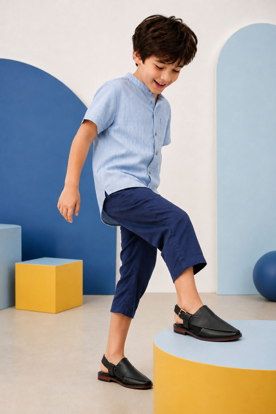 LOGO HIGHRIDGE JUNIOR SANDAL