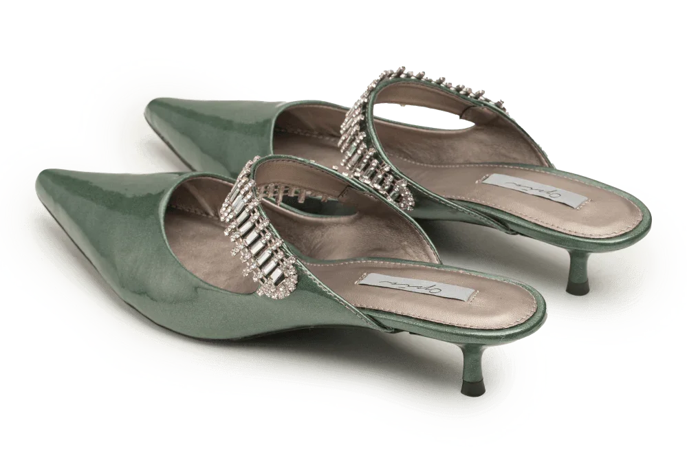 OPIA 9766 GREEN_OPIA HEELS