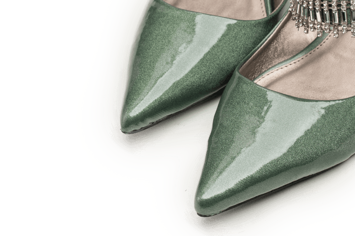 OPIA 9766 GREEN_OPIA HEELS
