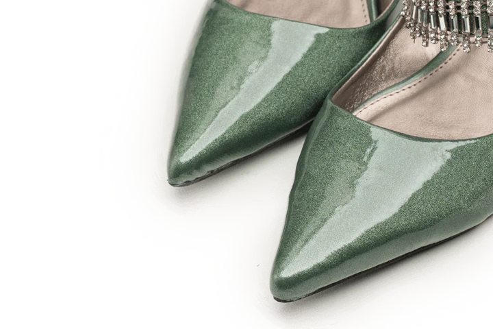 OPIA 9766 GREEN_OPIA HEELS