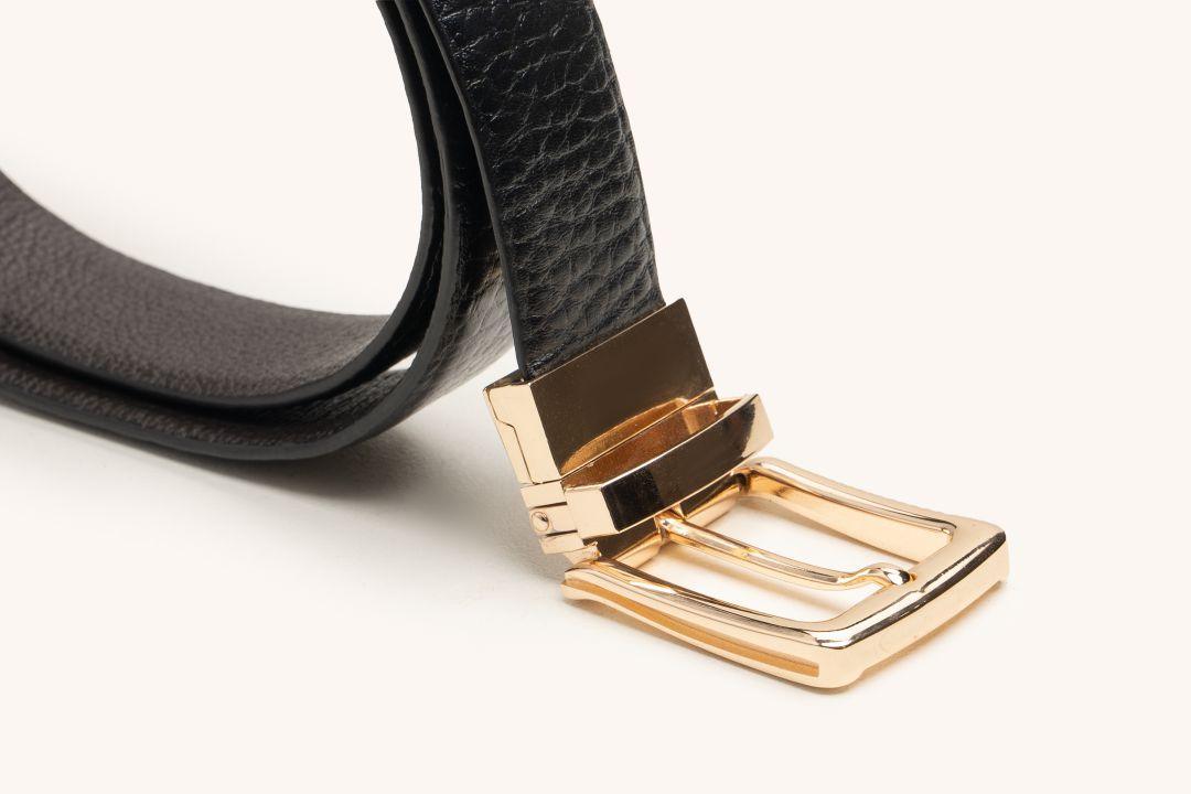 LOGO LEATHER BELT