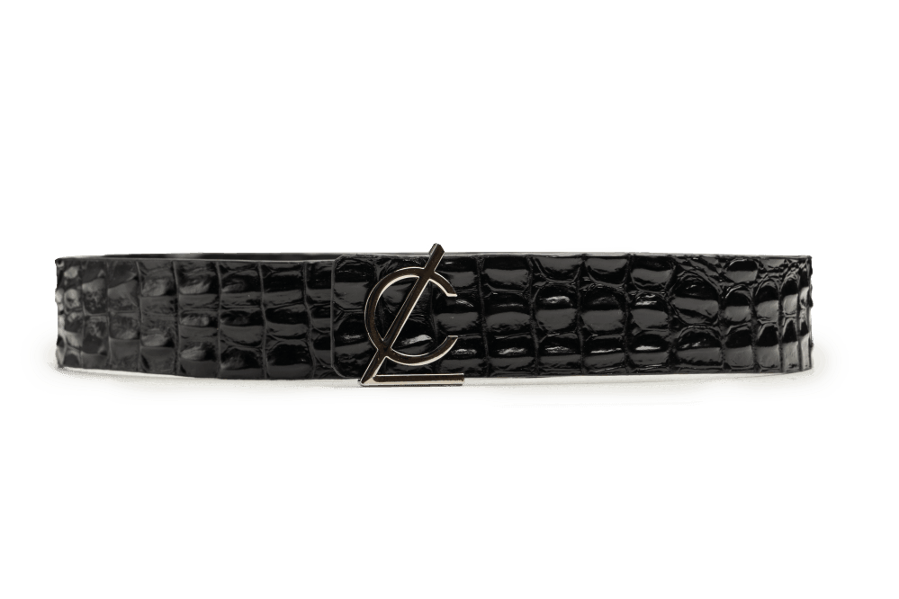 LEATHER BELT A1295 BKA_Accessories