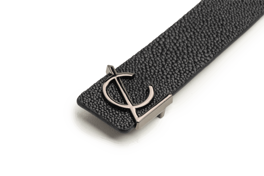 LOGO Montvaleuré LEATHER BELT