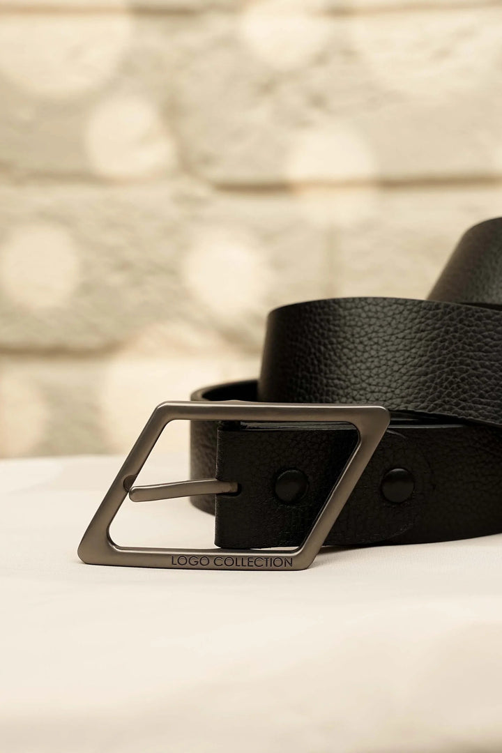 LOGO LEATHER BELT