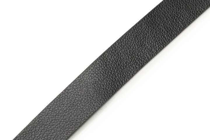 LEATHER BELT A1308 BKA - LOGO