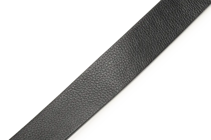 LEATHER BELT A1308 BKA - LOGO