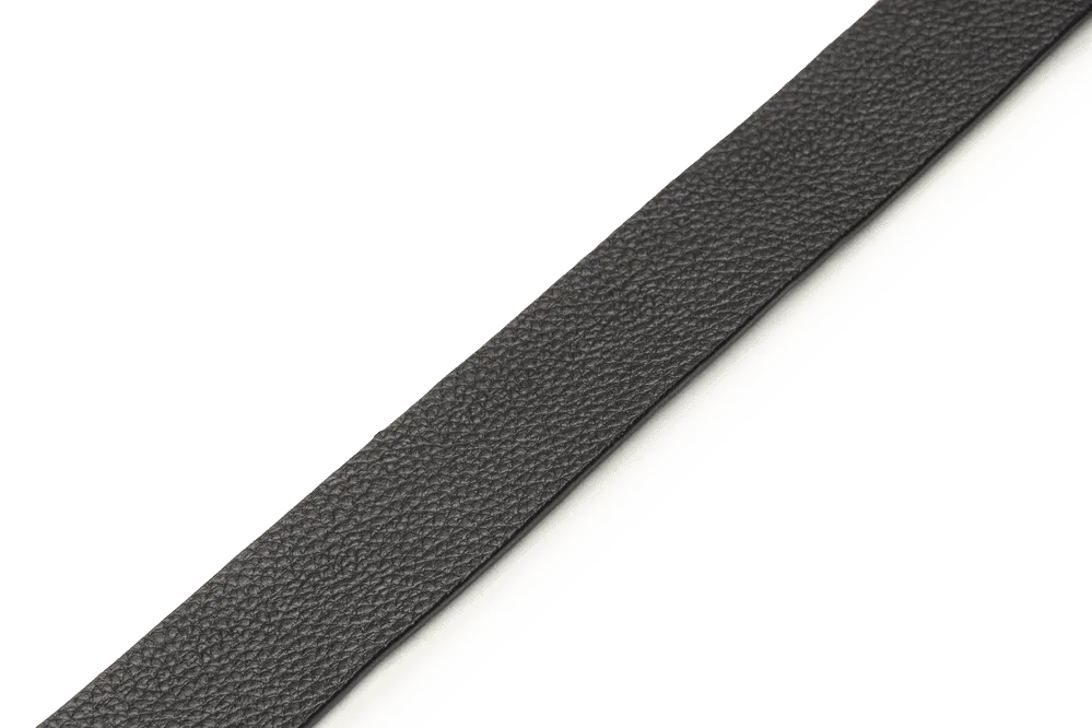 LEATHER BELT A1309 BKA - LOGO