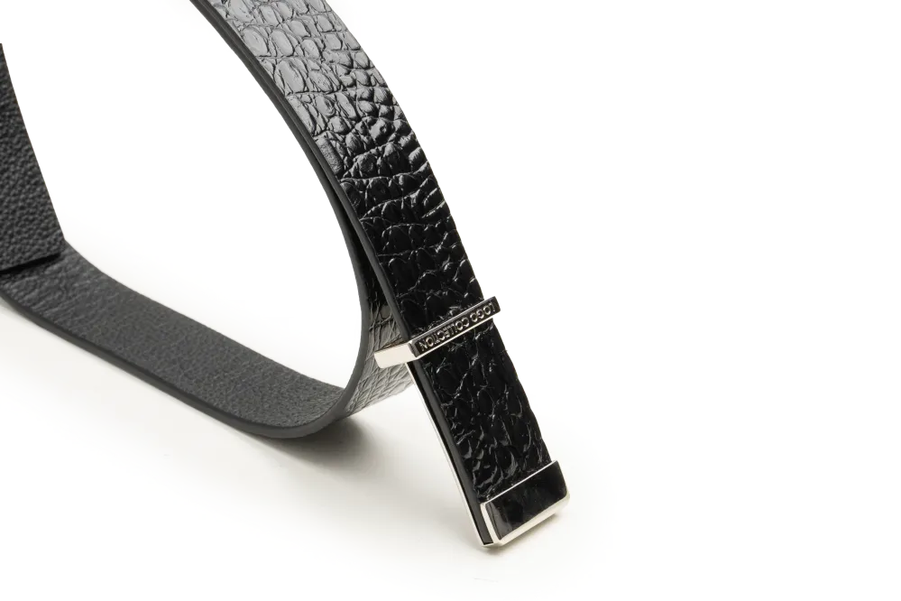 LEATHER BELT A1317 BKA_Accessories