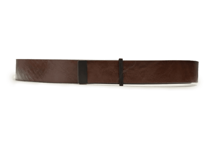 LEATHER BELT A1321 BRA - LOGO