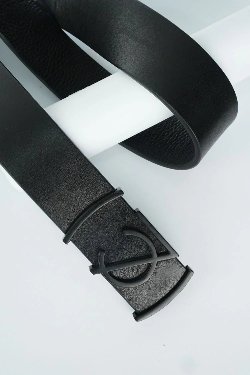 LOGO LEATHER BELT