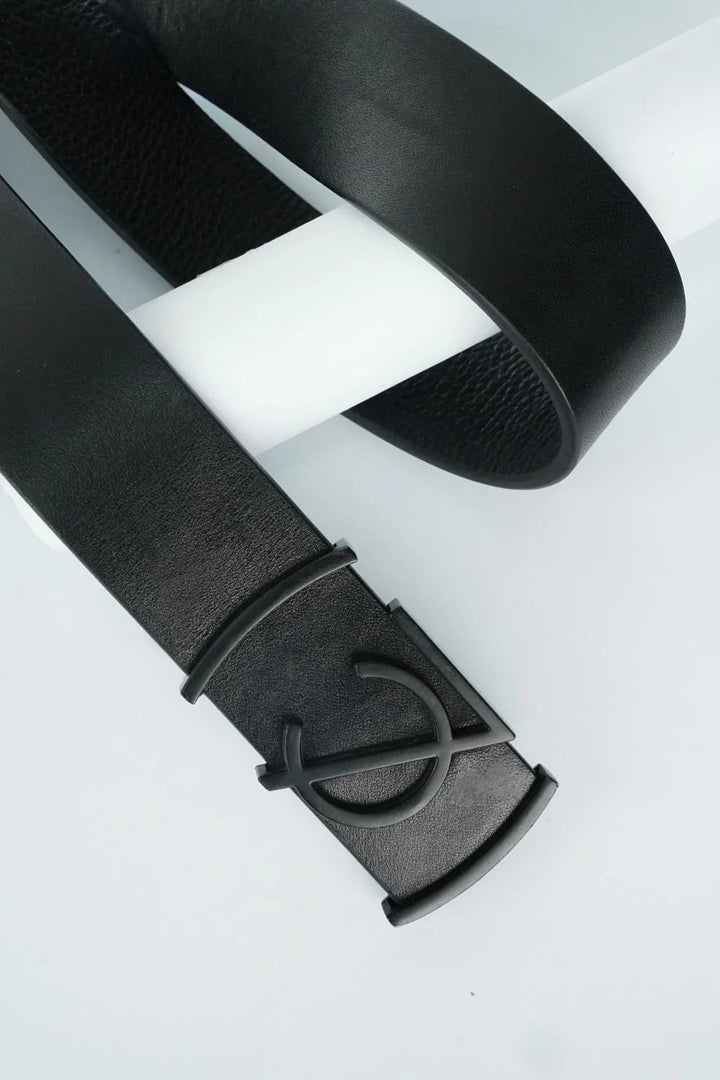LOGO LEATHER BELT