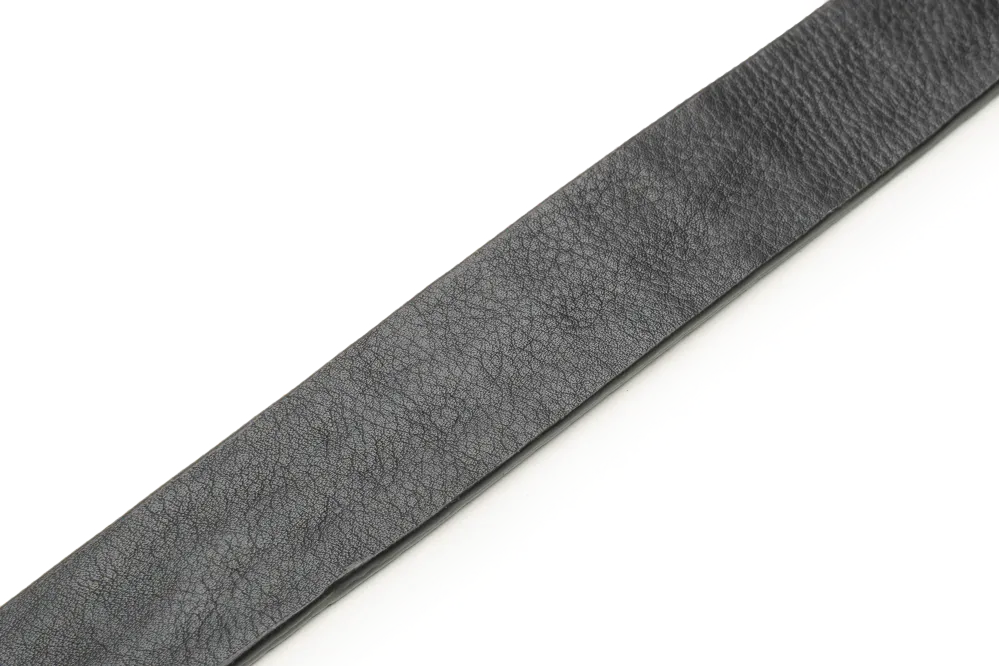 LEATHER BELT A1329 GRN - LOGO
