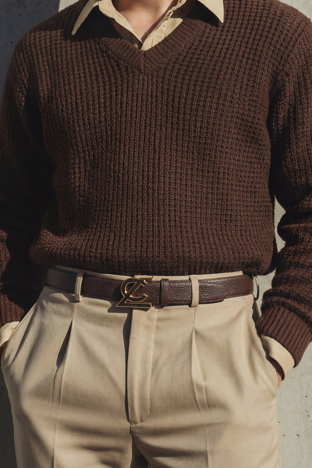 LOGO Montarionor LEATHER BELT