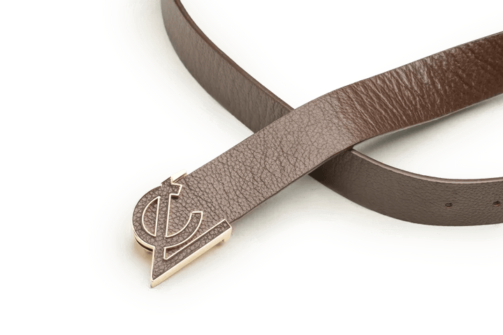LEATHER BELT A1333 BRA - LOGO