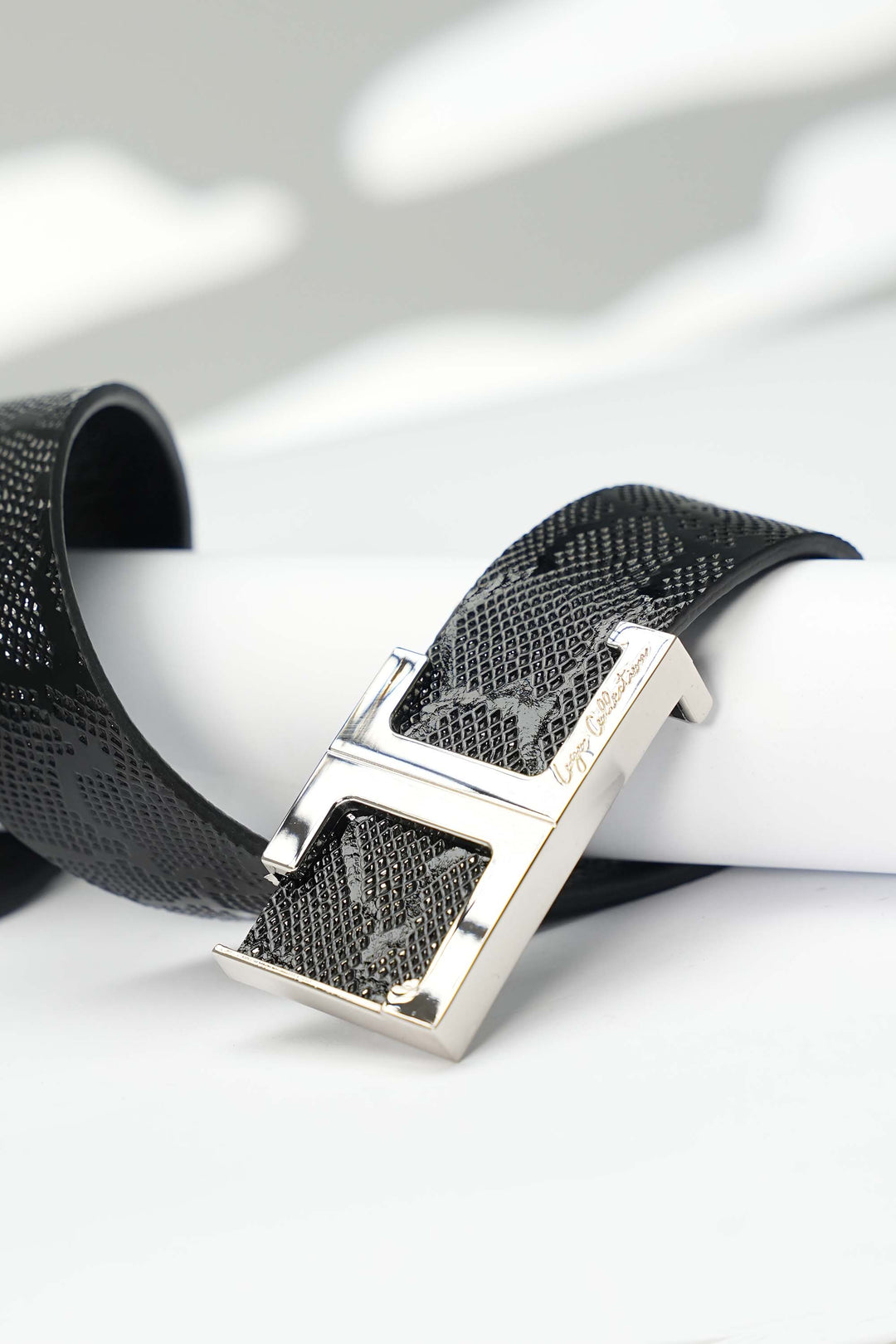LEATHER BELT A1336 BKA