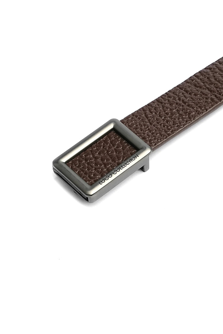 LOGO MONTELAIRE LEATHER BELT