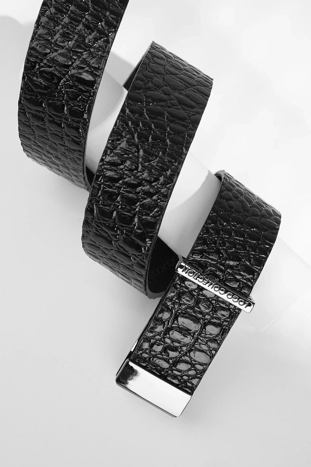 LOGO VALENFORDE LEATHER BELT