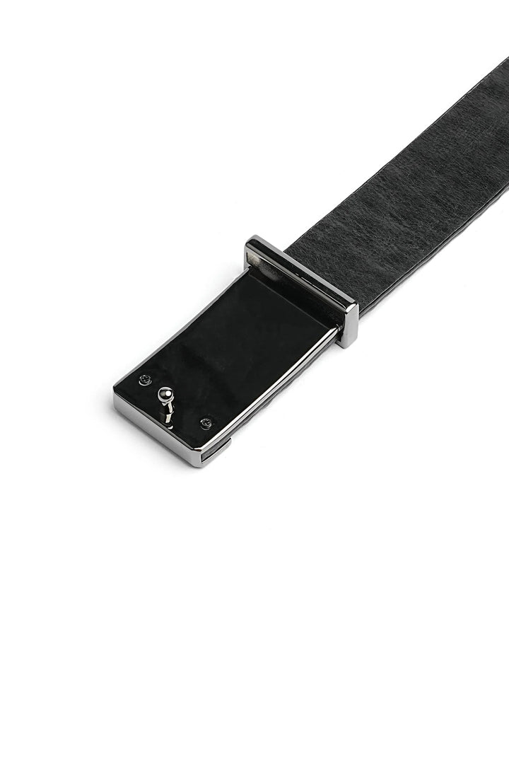 LOGO VALENFORDE LEATHER BELT