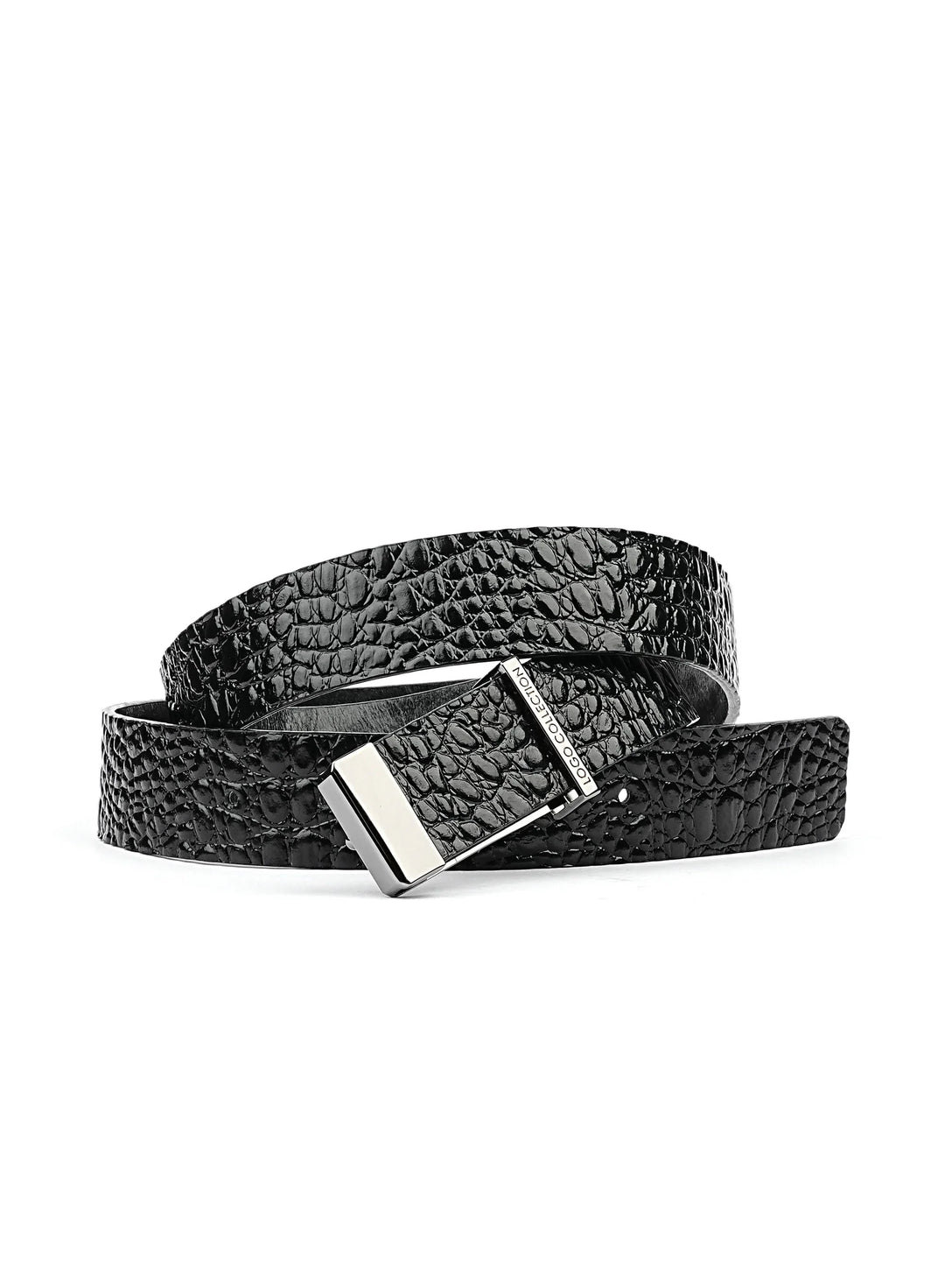 LOGO VALENFORDE LEATHER BELT