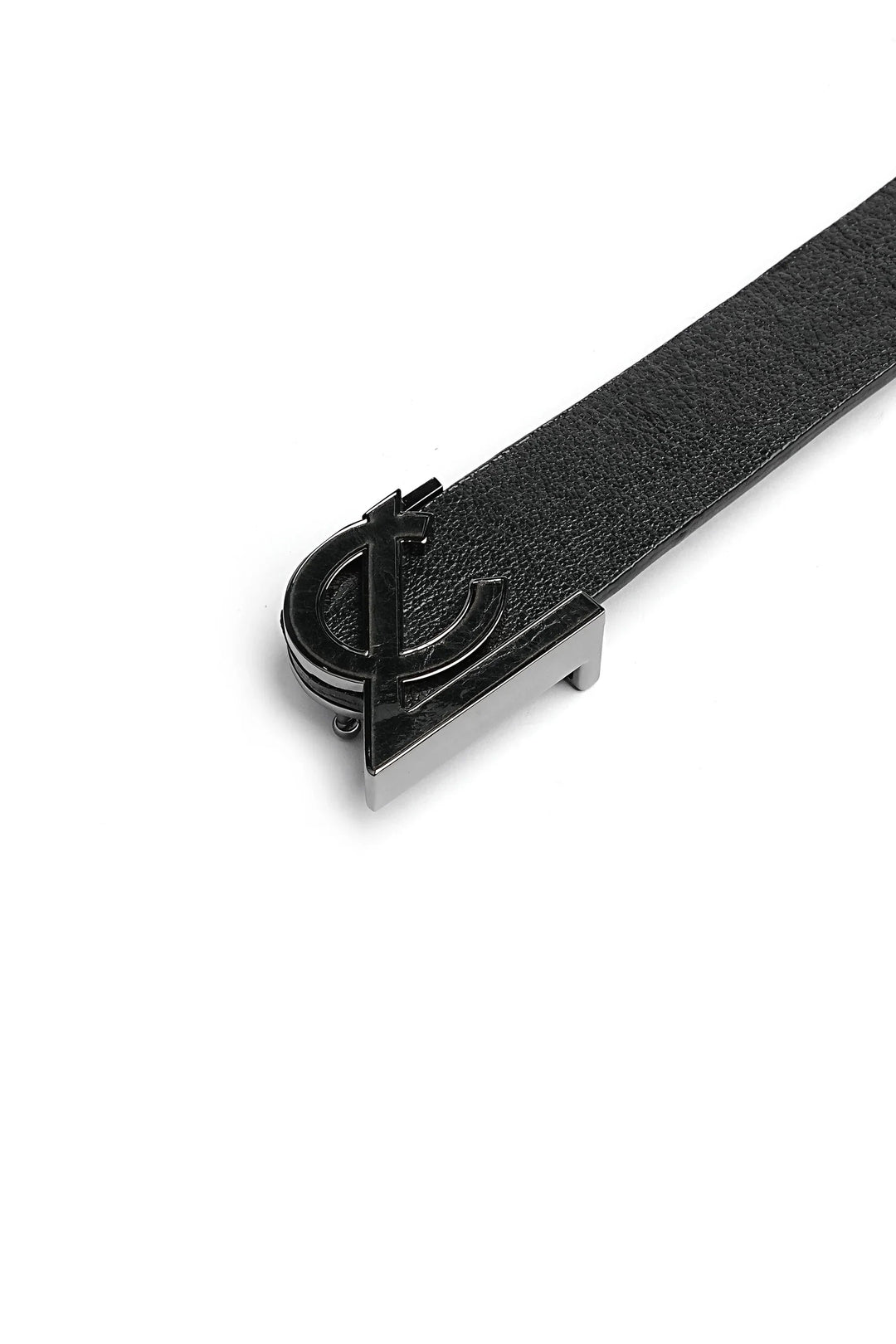 LOGO SAVARELLON LEATHER BELT