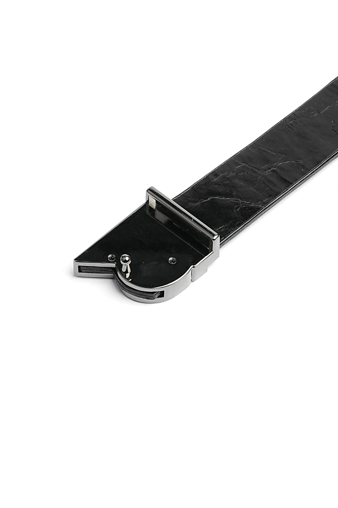 LOGO SAVARELLON LEATHER BELT