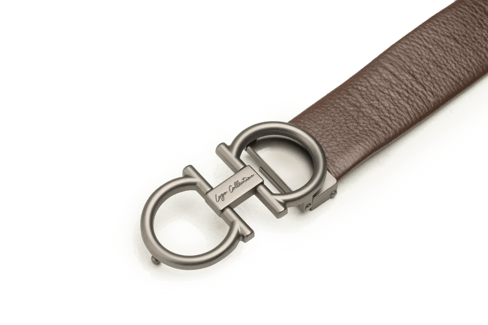 LEATHER BELT A1351 BRA - LOGO