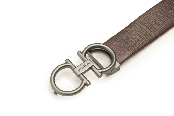 LEATHER BELT A1351 BRA - LOGO