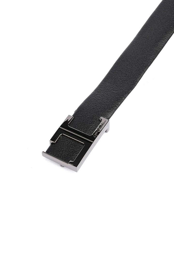 LOGO LEATHER BELT