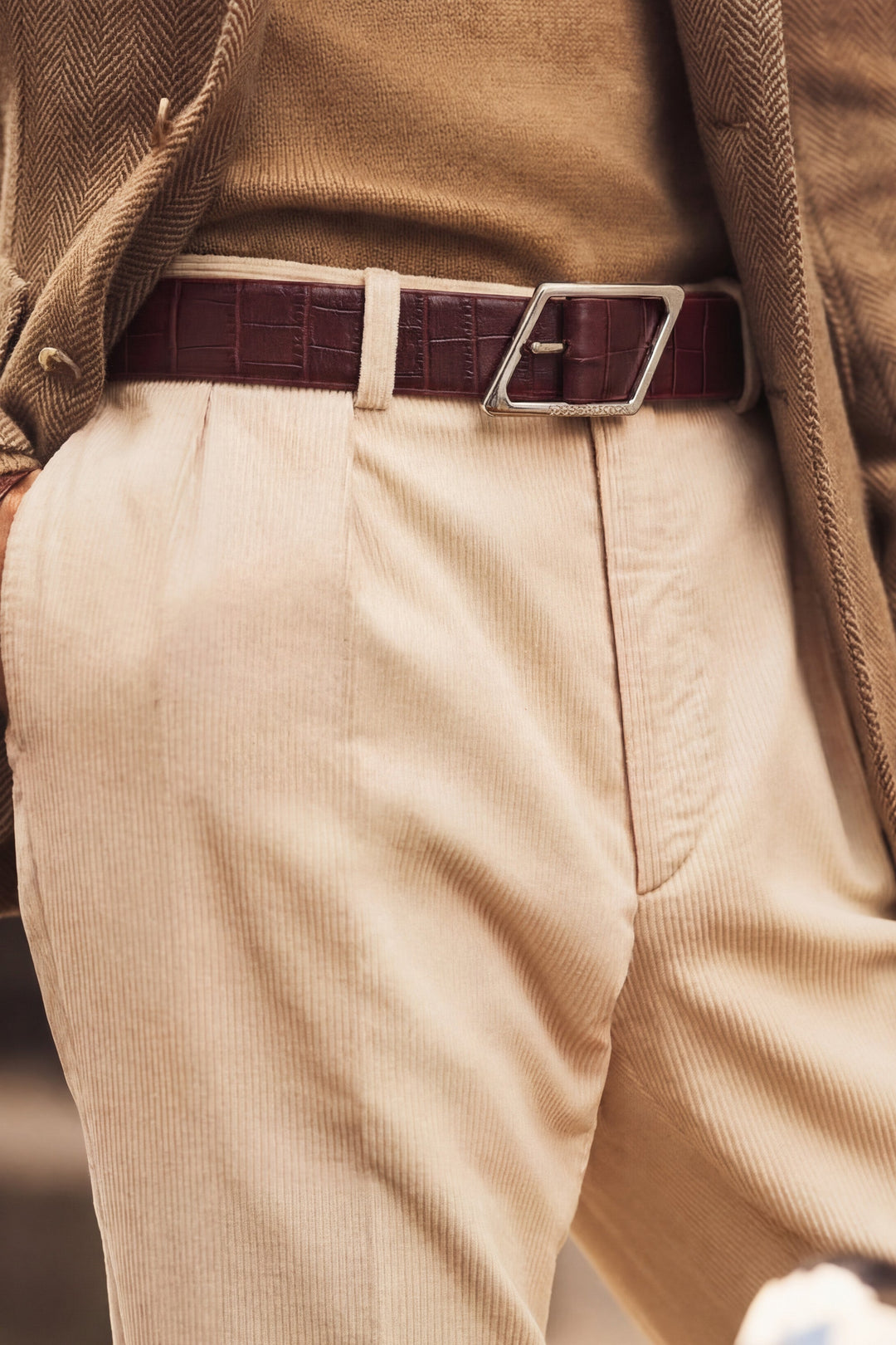 LOGO SEVERINO LEATHER BELT