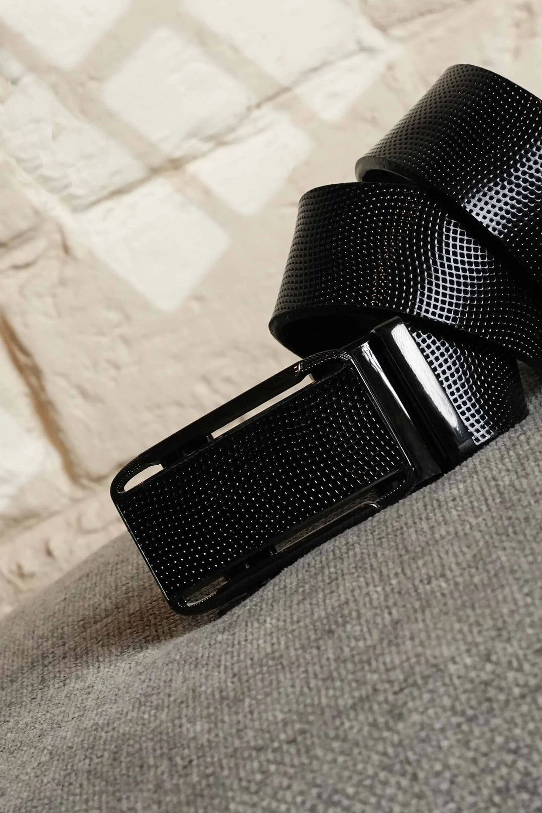 LEATHER BELT A1358 BKA