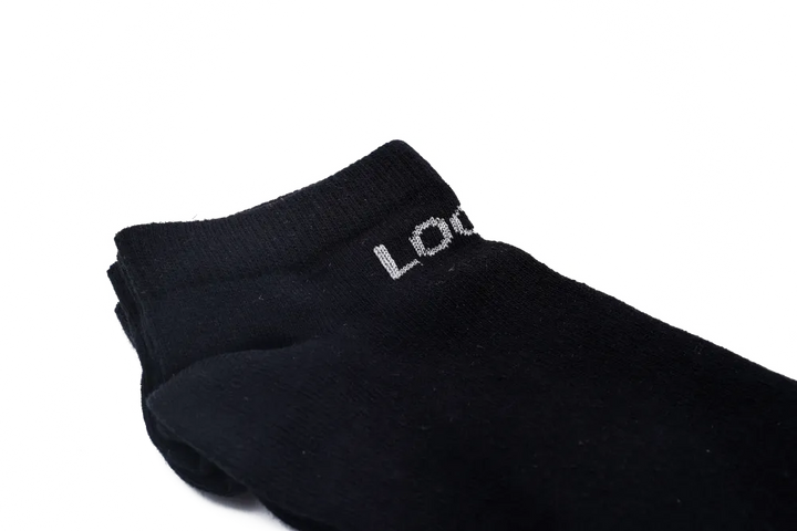 LOGO MENS ANKLE COTTON SOCKS (PACK OF 2) - LOGO