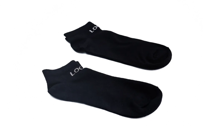 LOGO MENS ANKLE COTTON SOCKS (PACK OF 2) - LOGO
