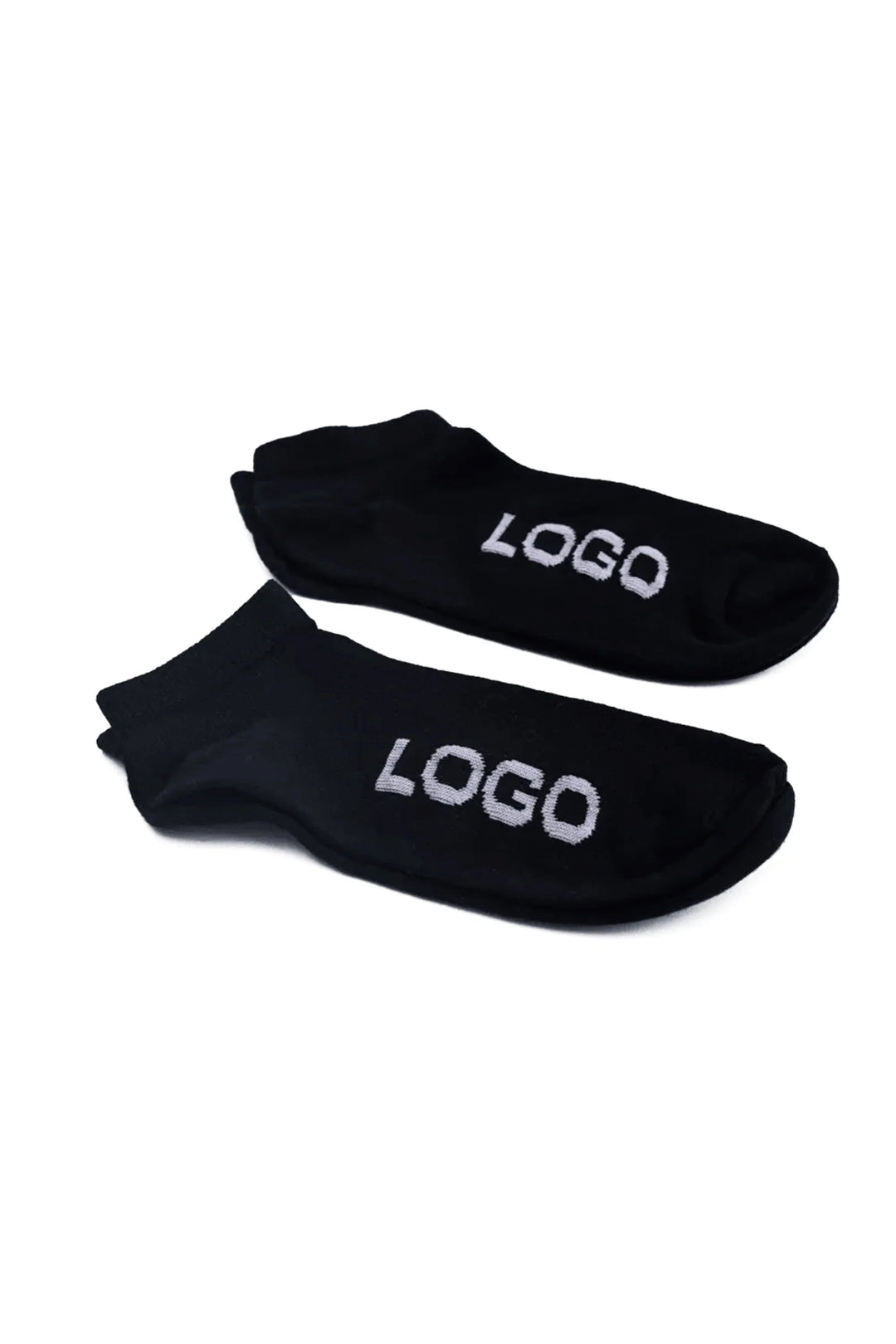 LOGO MENS ANKLE COTTON SOCKS (PACK OF 2) - LOGO