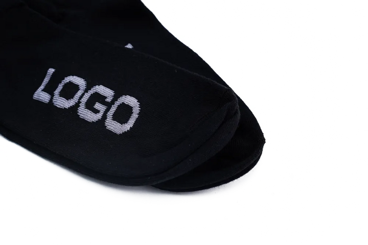 LOGO MENS ANKLE COTTON SOCKS (PACK OF 2) - LOGO