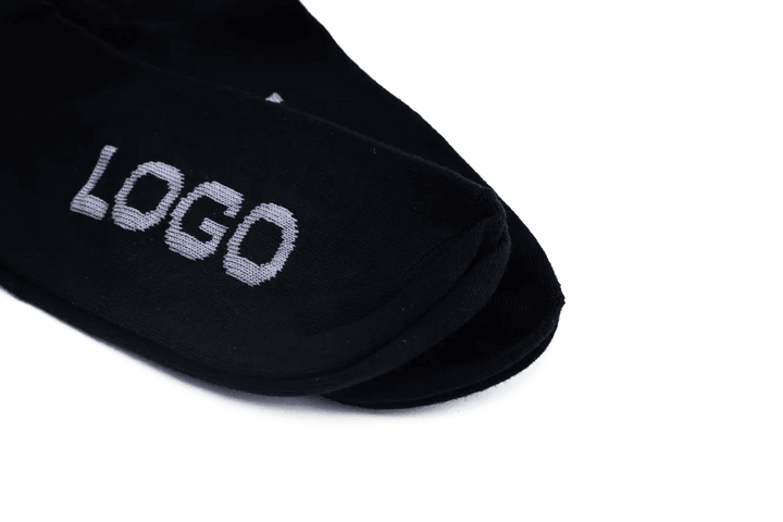 LOGO MENS ANKLE COTTON SOCKS (PACK OF 2) - LOGO