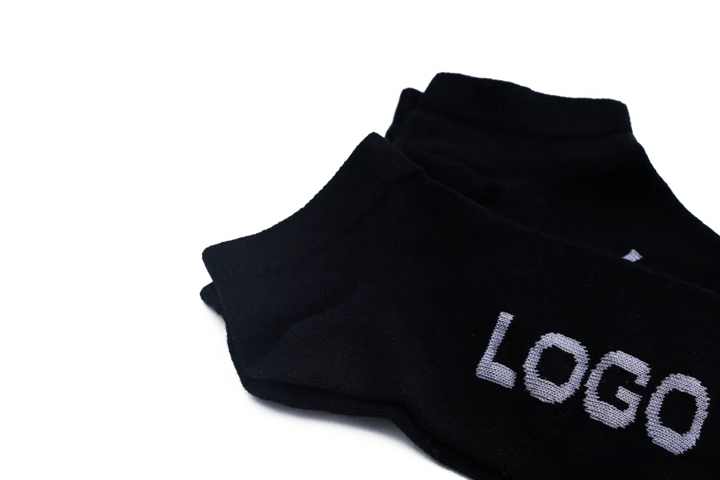 LOGO MENS ANKLE COTTON SOCKS (PACK OF 2) - LOGO