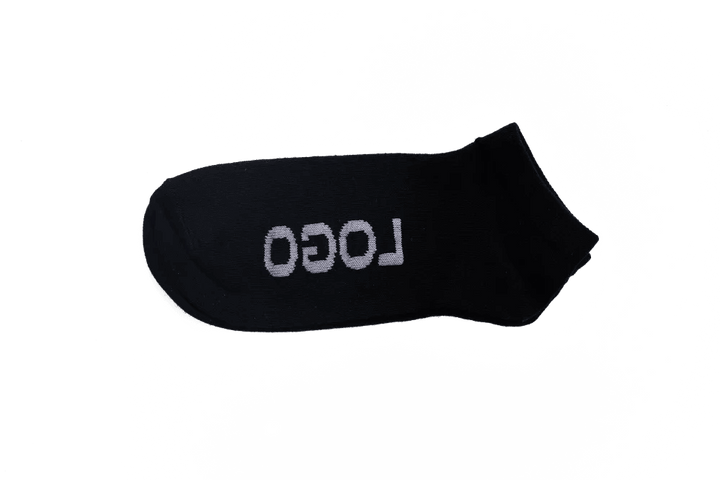 LOGO MENS ANKLE COTTON SOCKS (PACK OF 2) - LOGO