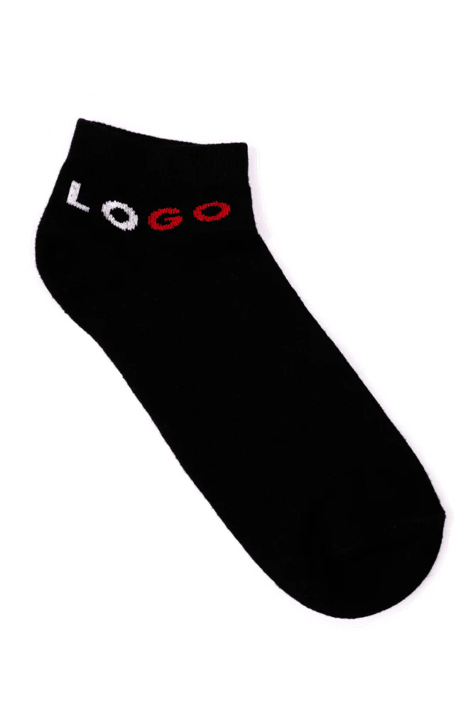 LOGO ANKLE COTTON SOCKS (PACK OF 3)