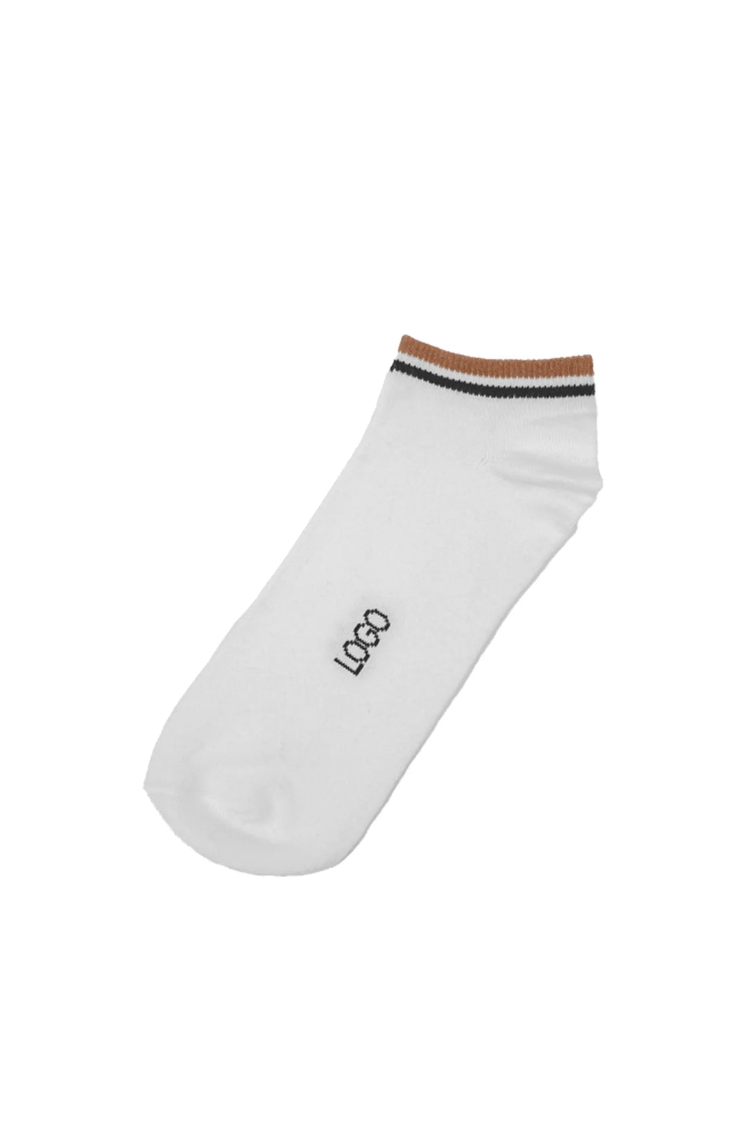 LOGO MENS ANKLE COTTON SOCKS (PACK OF 1)