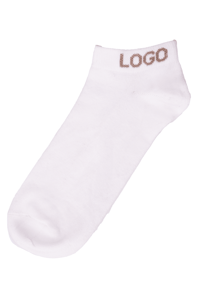 MENS ANKLE COTTON SOCKS (PACK OF 2) - LOGO