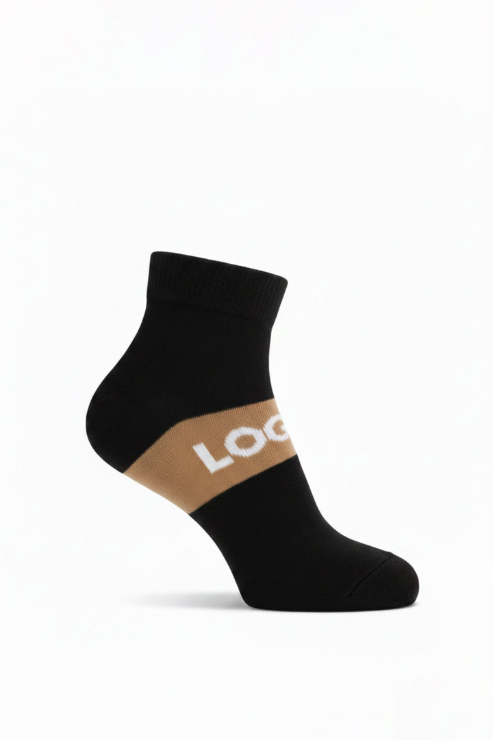 LOGO MENS ANKLE COTTON SOCKS (PACK OF 1)
