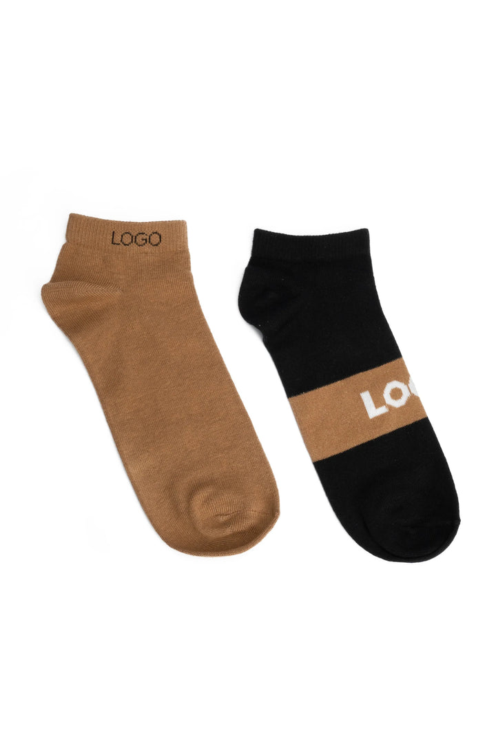 LOGO MENS ANKLE COTTON SOCKS