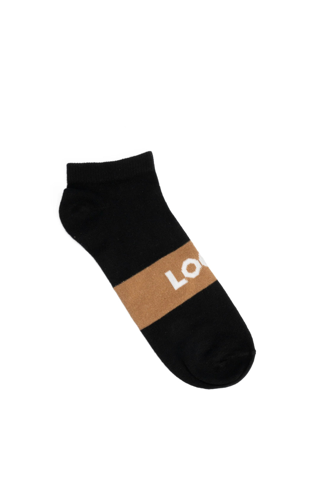 LOGO MENS ANKLE COTTON SOCKS