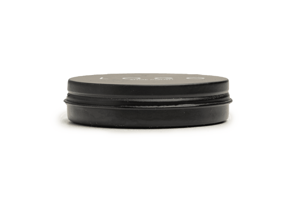 LOGO SHOE POLISH BLACK